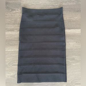 BCBG Black Bodycon Pencil Skirt